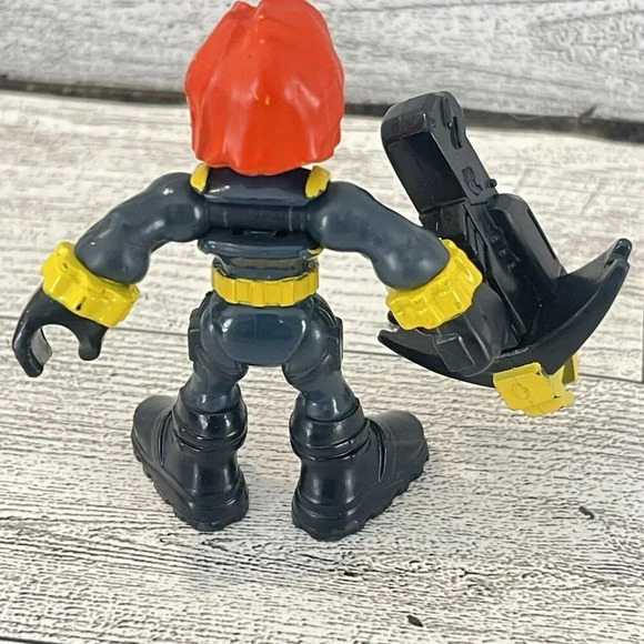 Playskool Marvel Super Hero Adventures BLACK WIDOW figure Avengers - Picture 7 of 9